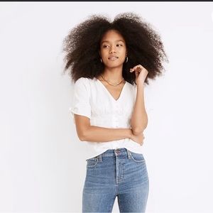 Madewell 10” High Rise Skinny Crop Jeans Size 28